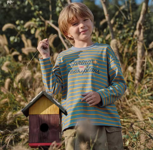 【予約】dave&bella デイブベラ　ボーダートップス　DK1261088