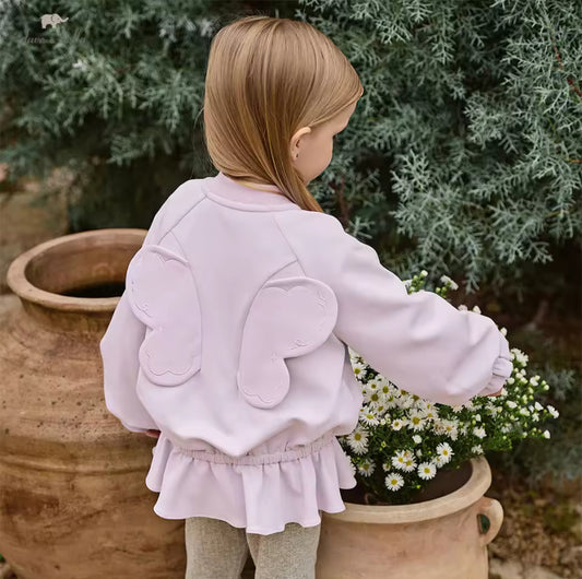 【予約】dave&bella デイブベラ　羽根つきジップアップブルゾン　DB1260376