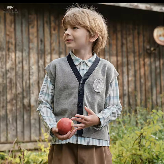 【予約】dave&bellaデイブベラ　グレーベスト　DK1260744