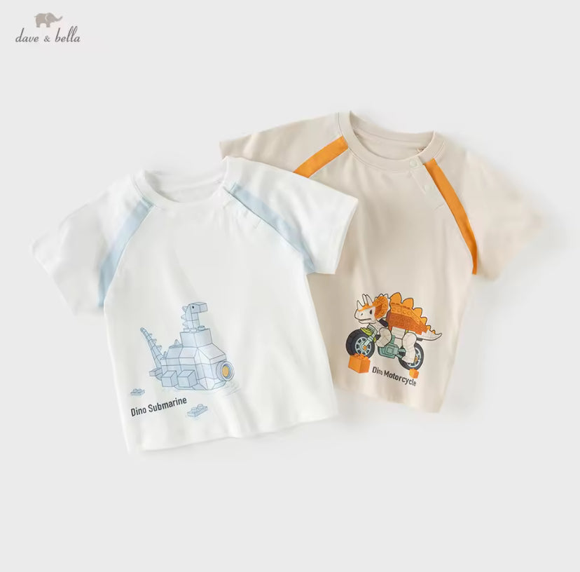 【予約】dave&bella　デイブベラ　イラストTシャツ　DB2261300