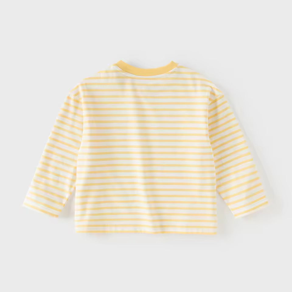 【予約】dave&bella デイブベラ　アニマルデザインボーダートップス　DB1260806