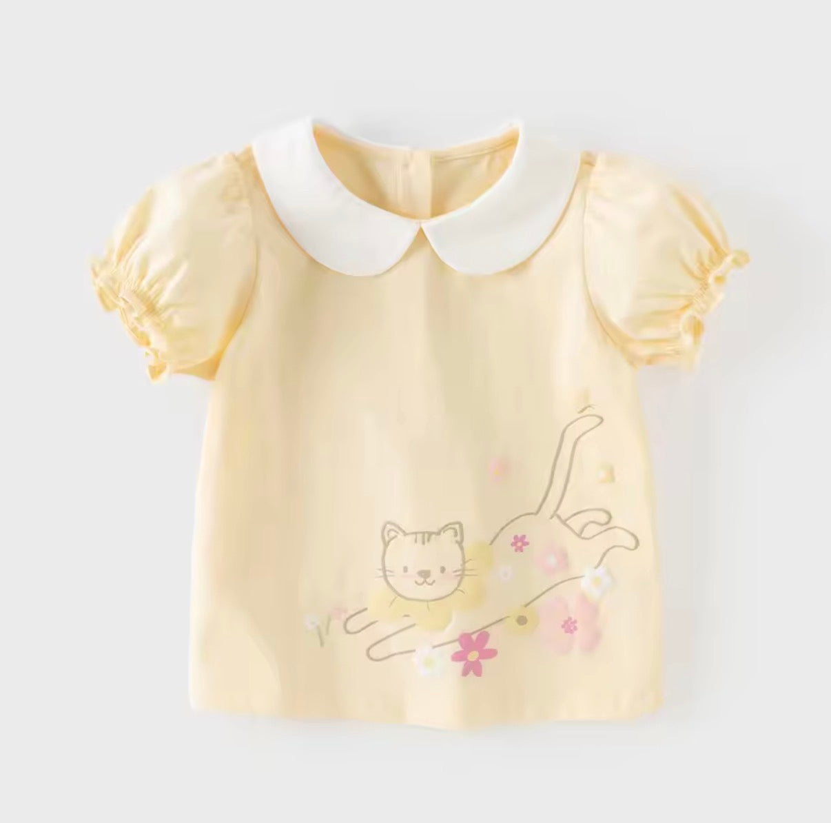 【予約】dave&bella デイブベラ　キャットデザイントップス　DB2261942