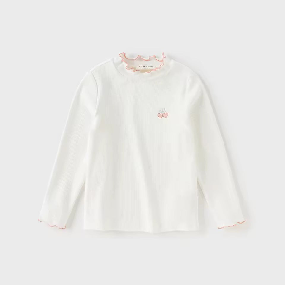 【予約】dave&bella デイブベラ　ワンポイントメロウトップス　DK4253637