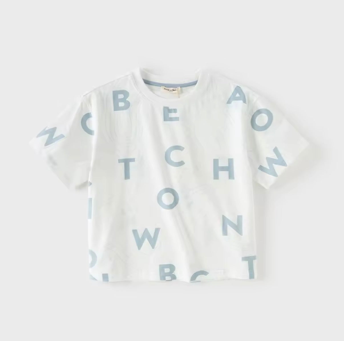 【予約】dave&bella デイブベラ　アルファベットデザインTシャツ　DK2261663