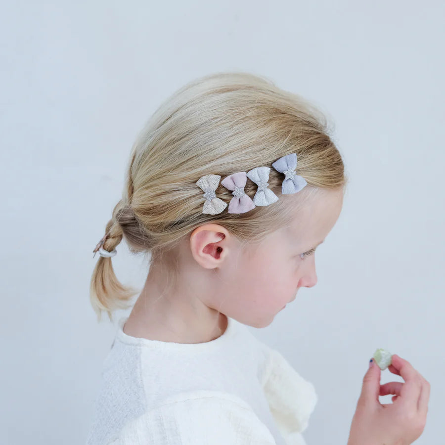 MIMI&LULA ミミアンドルーラ Prima ballerina bow mini clips