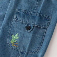【予約】dave&bella デイブベラ　サボテン刺繍サイドポケットパンツ　DB1248094