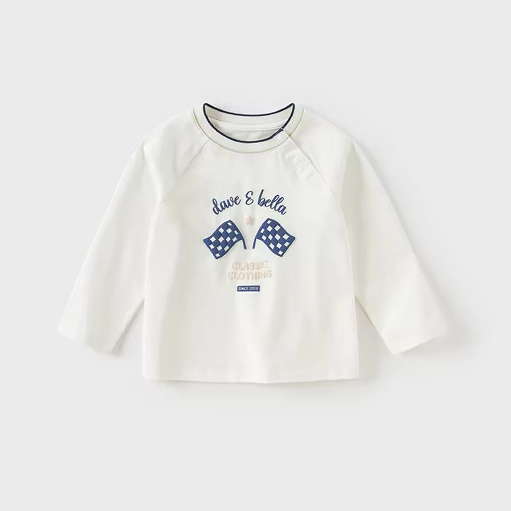 【予約】dave&bella デイブベラ　フラッグデザイントップス　DB3252914