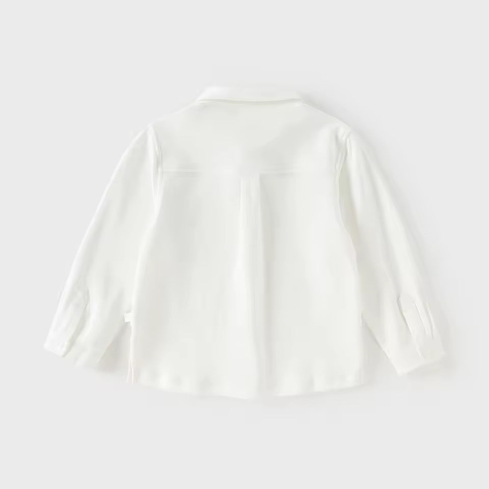 【予約】dave&bell デイブベラ　ボウタイ付きゾウアップリケシャツ　DB1261055