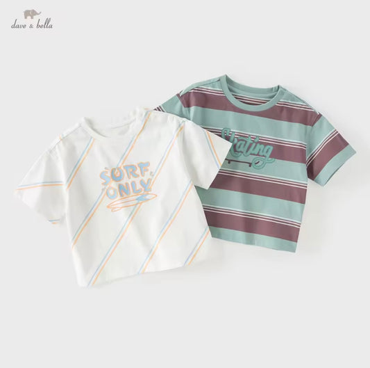 【予約】dave&bella デイブベラ　ボーイズTシャツ　DB2261301