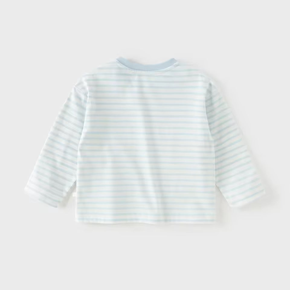 【予約】dave&bella デイブベラ　アニマルデザインボーダートップス　DB1260806