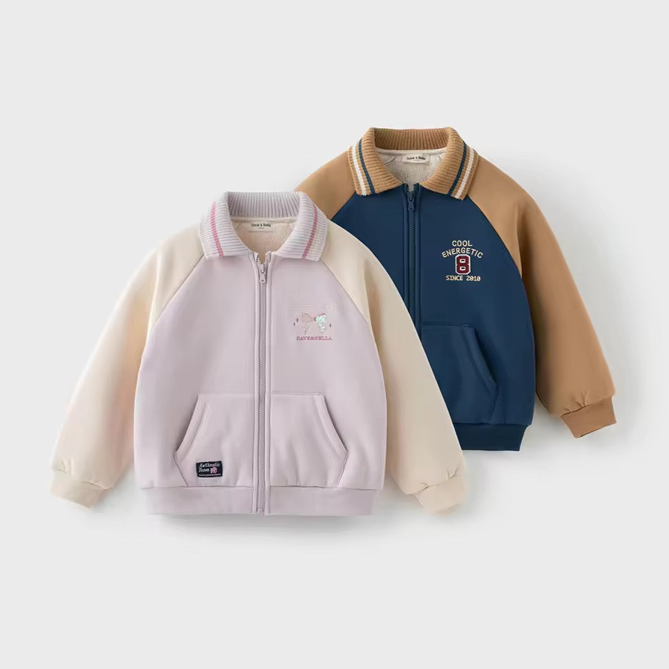 【予約】dave&bella デイブベラ　裏ボアジップアップブルゾン　DK4253643