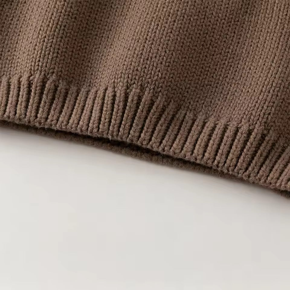 【予約】dave&bella デイブベラ　わんちゃんデザインニット　DB4243152