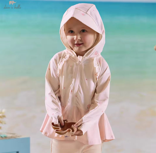 【予約】dave&bella デイブベラ　ガールズラッシュガード　DB2261738