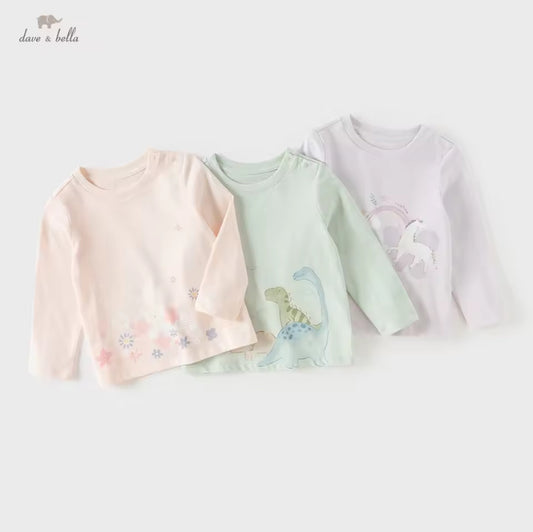 【予約】dave&bella　デイブベラ　イラストロンT　DB1260807