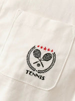 【予約】dave&bella デイブベラ　テニス刺繍シャツ　DK1248328