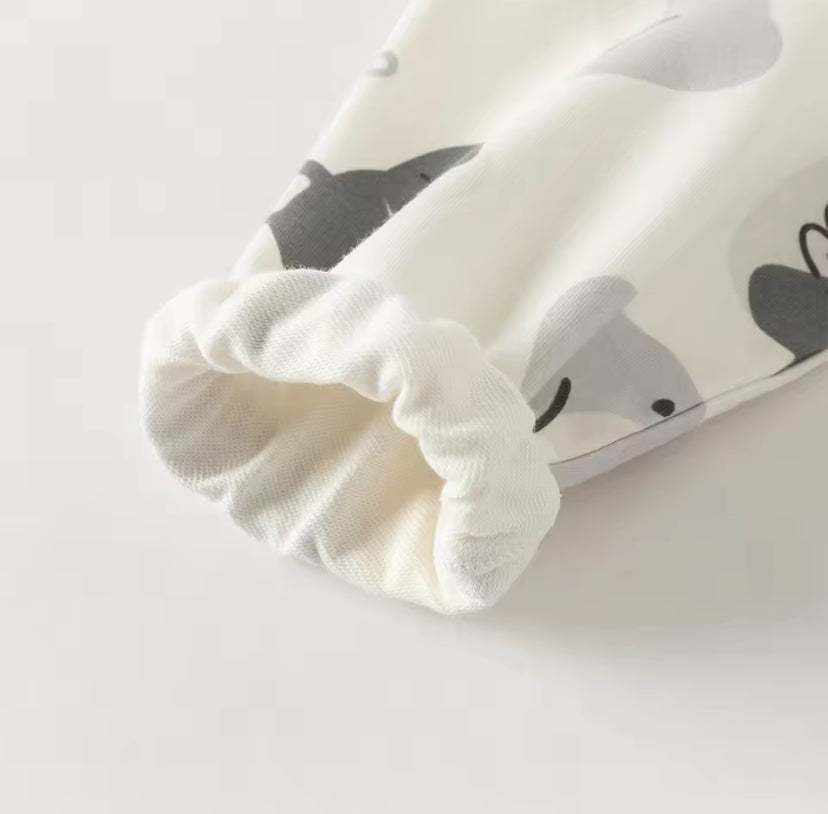 【予約】dave&bella デイブベラ　パピーイラストトップス&パンツセット　DB1260257