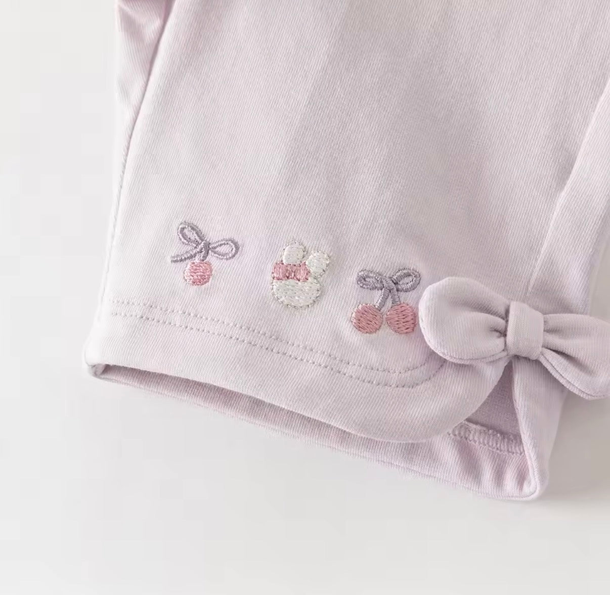 【予約】dave&bella デイブベラ　刺繍ハーフレギンス　DB2262397