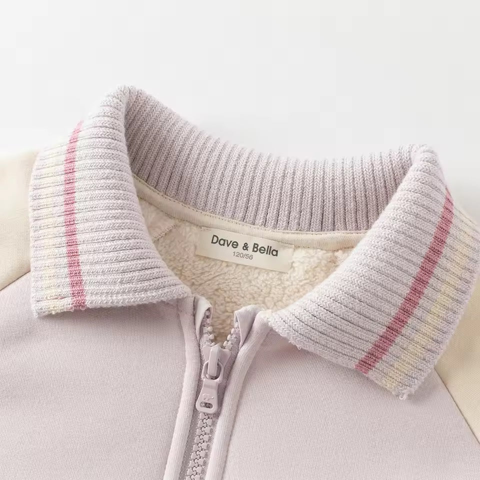 【予約】dave&bella デイブベラ　裏ボアジップアップブルゾン　DK4253643