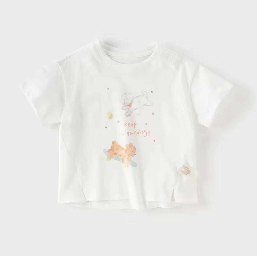 【予約】dave&bella デイブベラ　イラストTシャツ　DB2261743