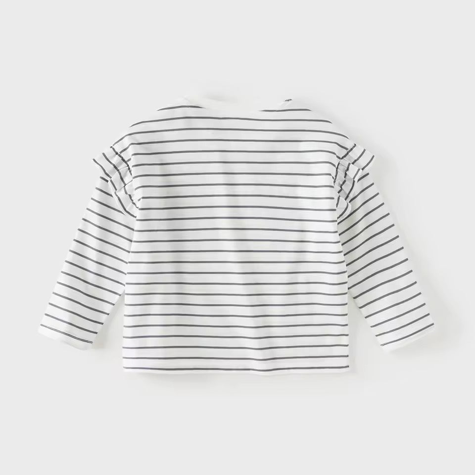 【予約】dave&bella デイブベラ　ユニコーンアップリケボーダーロンT　DB1260893