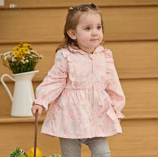 【予約】dave&bella デイブベラ　フローラルフリルアウター　DB1260229