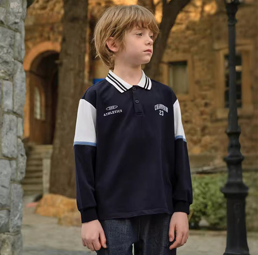 【予約】dave&bella デイブベラ　ネイビートップス　DK1260959