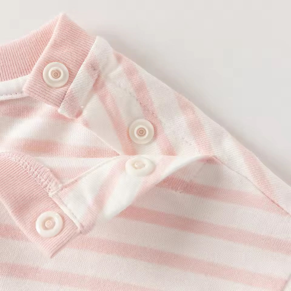 【予約】dave&bella デイブベラ　アニマルデザインボーダートップス　DB1260806