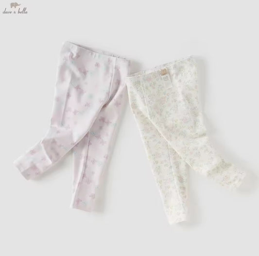 【予約】dave&bella デイブベラ　総柄レギンスパンツ　DB1260157