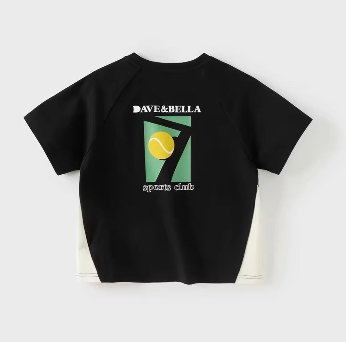 【予約】dave&bella デイブベラ　ブラックTシャツ　DK2261224