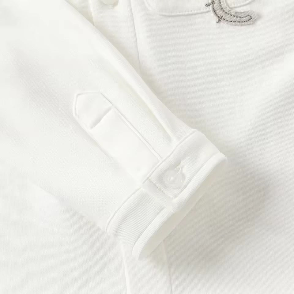 【予約】dave&bell デイブベラ　ボウタイ付きゾウアップリケシャツ　DB1261055