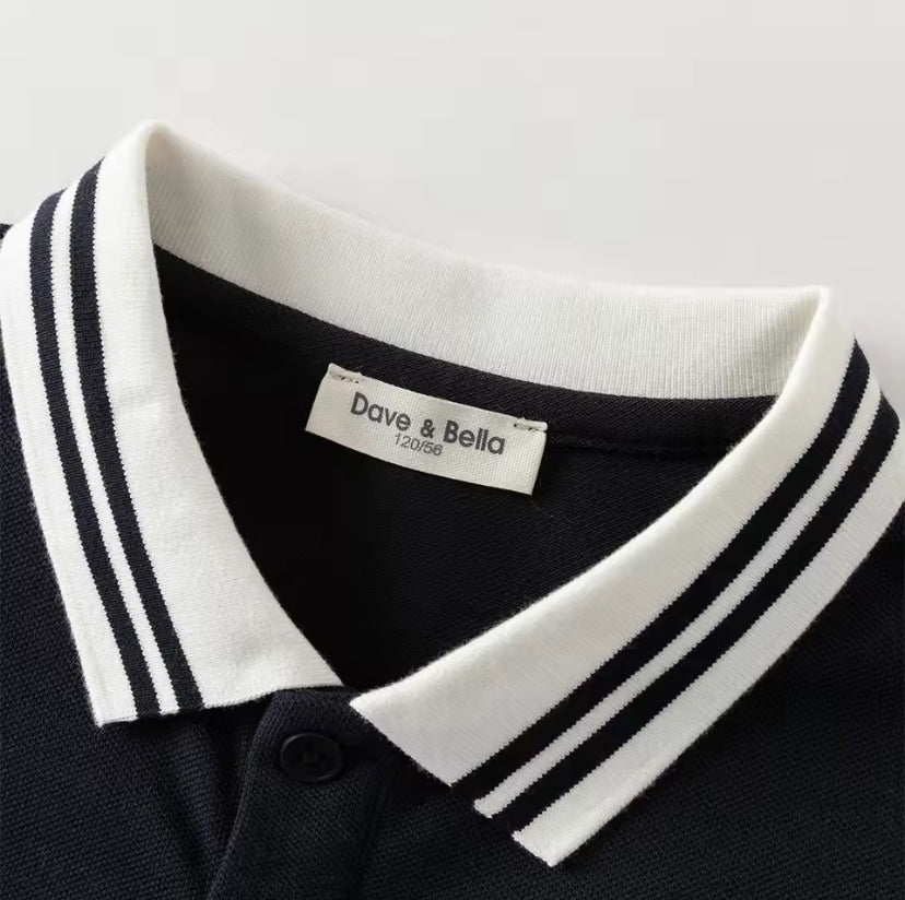 【予約】dave&bella デイブベラ　ネイビートップス　DK1260959