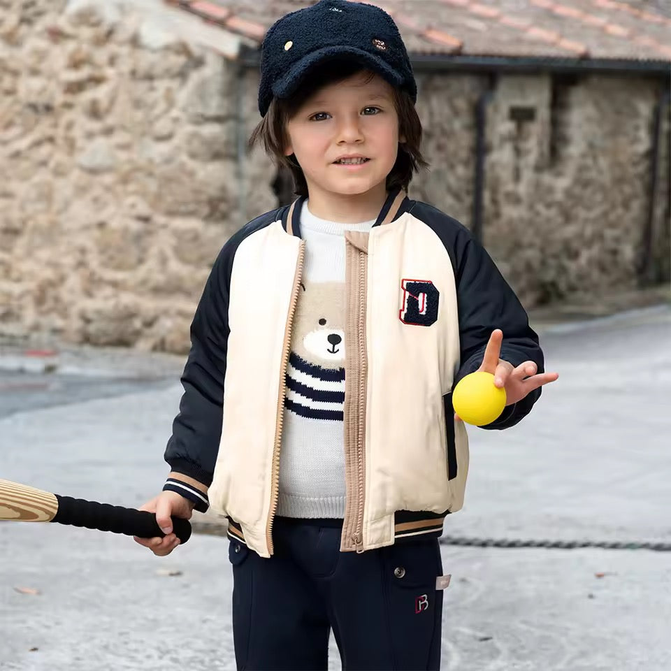 【予約】dave&bella デイブベラ　スタジャンデザインアウター　DB4253707