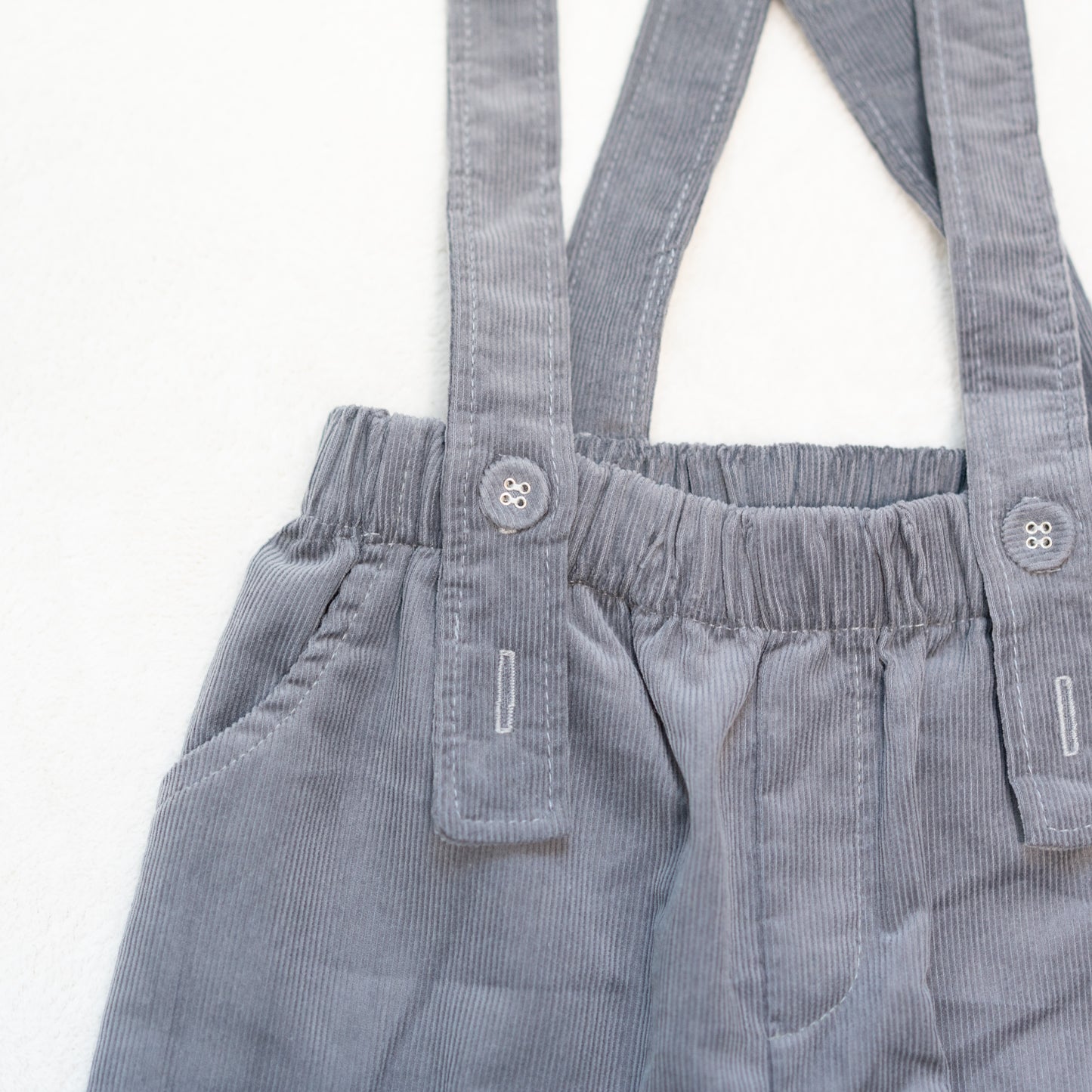 missy's original organic cotton corduroy suspender pants