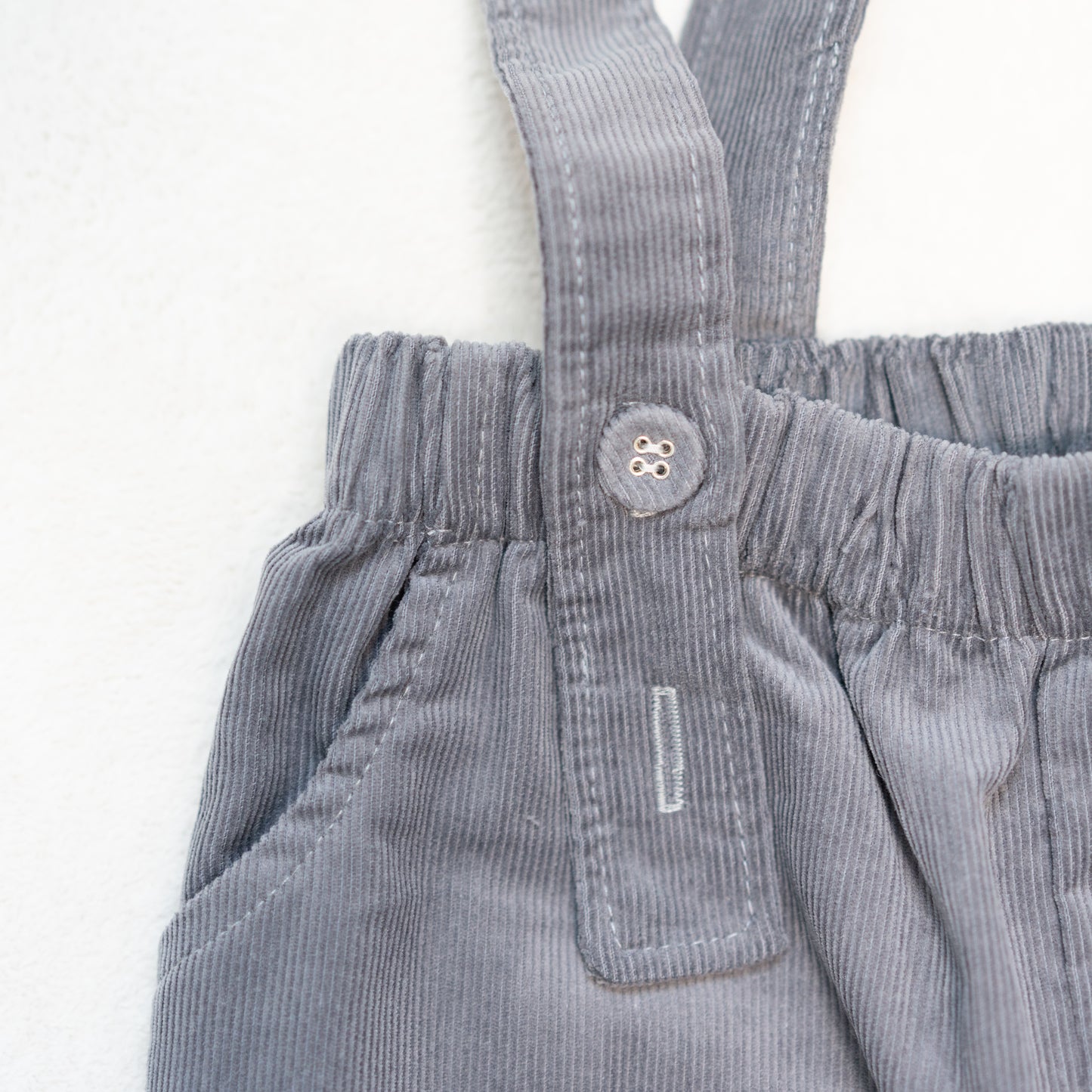 missy's original organic cotton corduroy suspender pants