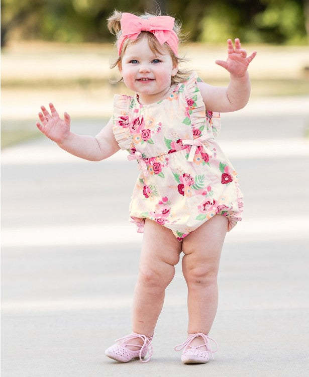 Ruffle butts Darling Bouquets Ruffle Romper