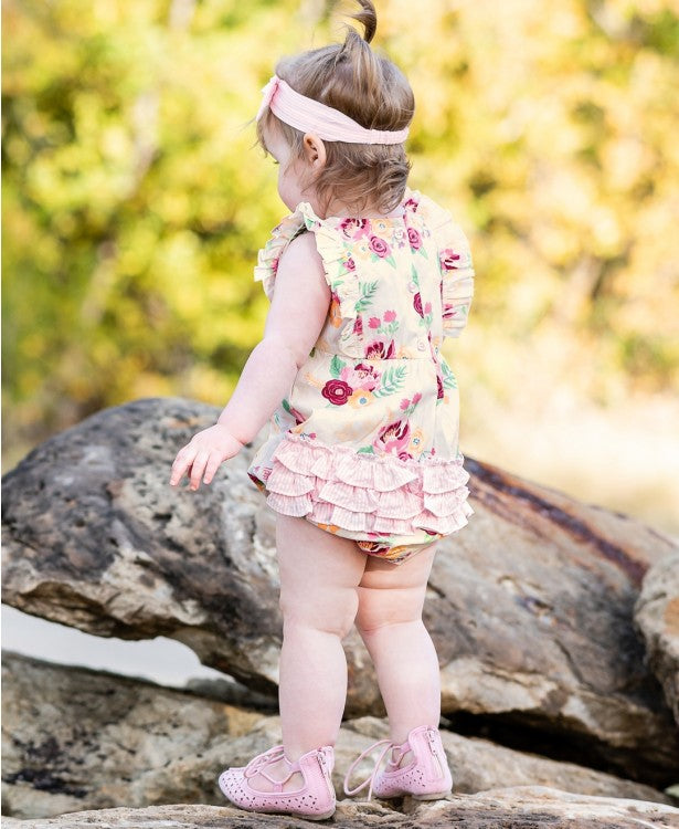 Ruffle butts Darling Bouquets Ruffle Romper