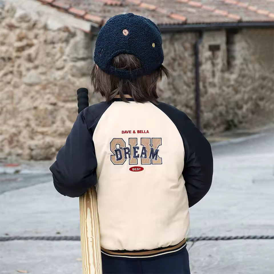 【予約】dave&bella デイブベラ　スタジャンデザインアウター　DB4253707
