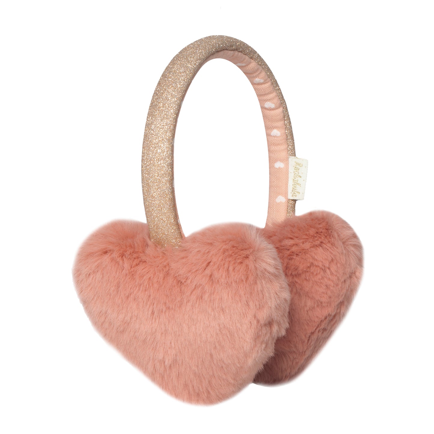 Rockahula Kids ロッカフラキッズ　Fluffy Heart Earmuffs