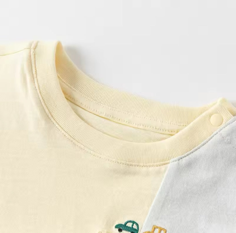 【予約】dave&bella デイブベラ　くるま刺繍セットアップ　DB2251992