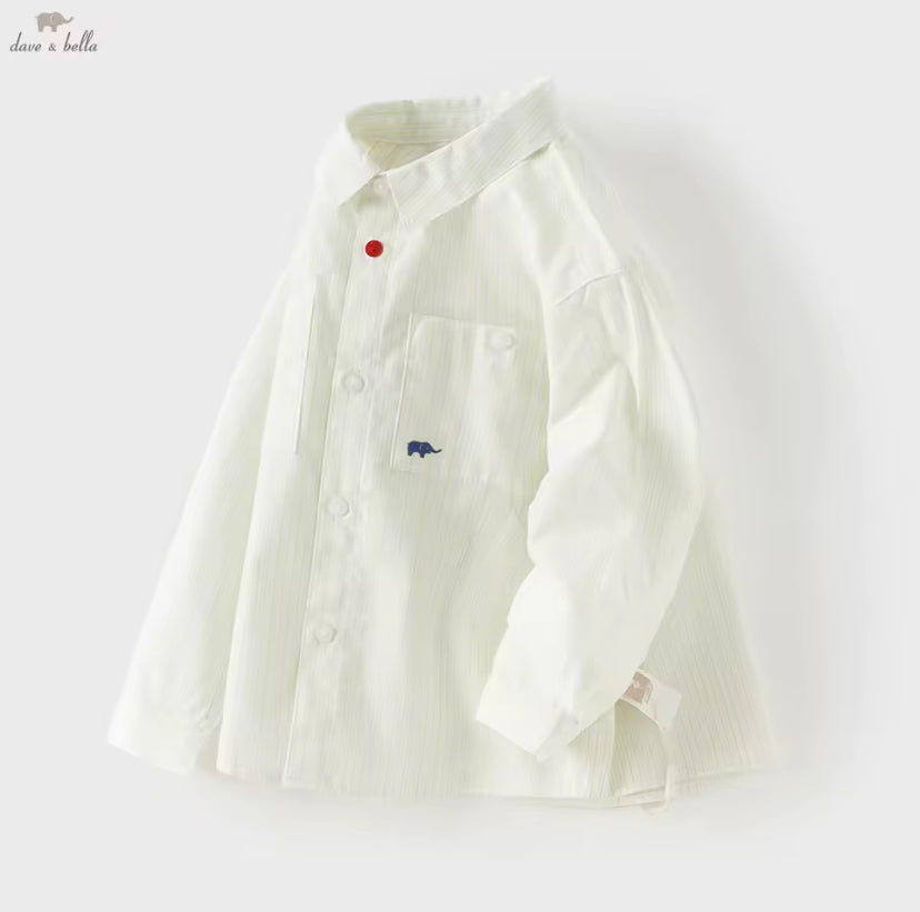 【予約】dave&bella デイブベラ　ストライプシャツ　DB1260539