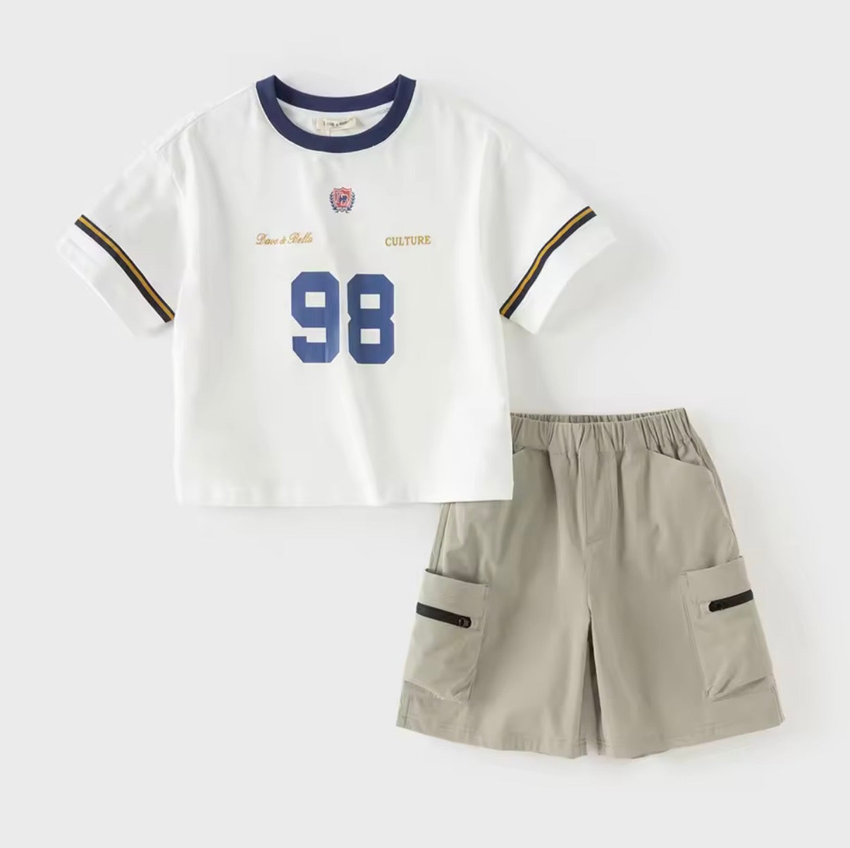 【予約】dave&bella デイブベラ　Tシャツ&ハーフパンツセット　DK2261791