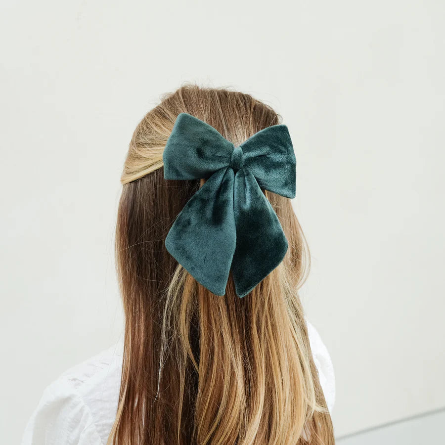 MIMI&LULA ミミアンドルーラ Agnes oversize bow pack - teal