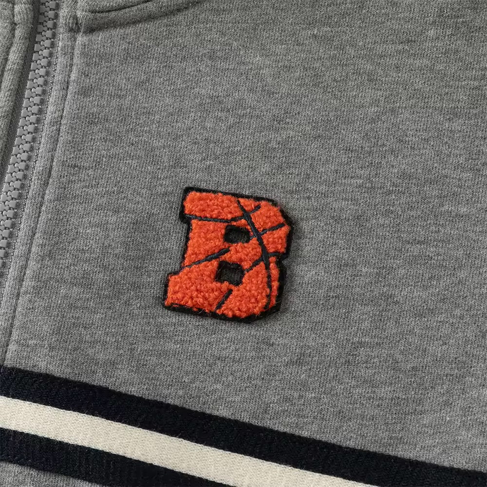 【予約】dave&bella デイブベラ　グレージップアップパーカー　DK3253480