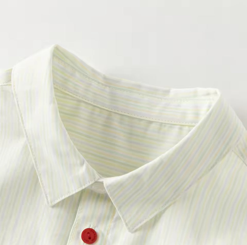 【予約】dave&bella デイブベラ　ストライプシャツ　DB1260539