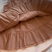 PlayUp　プレイアップ　Organic cotton corduroy dress　pink