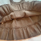 PlayUp　プレイアップ　Organic cotton corduroy dress　brown