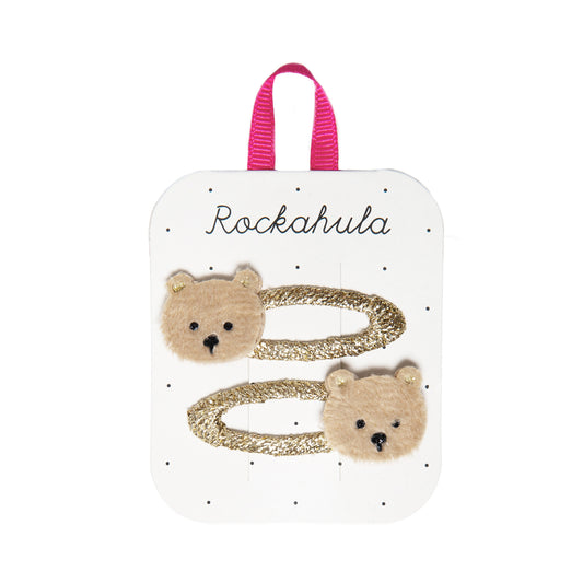 Rockafula Kids ロッカフラキッズ　Teddy Bear Clips