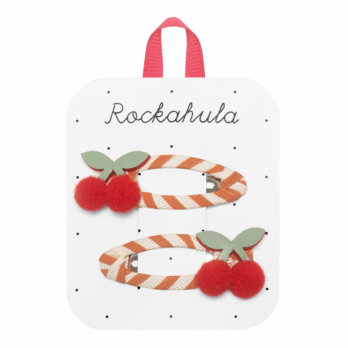 Rockahula Kids ロッカフラキッズ　Stripy Cherry Clips