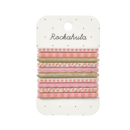 Rockahula Kids ロッカフラキッズ　Patchwork Heart Elastic Pony Pack