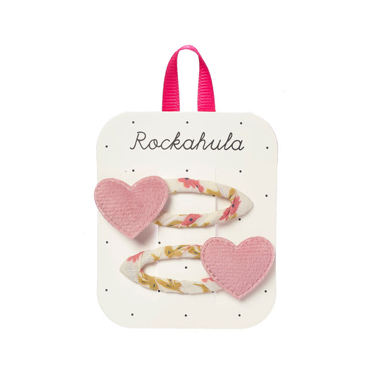 Rockahula Kids ロッカフラキッズ　Elsie Heart Clips
